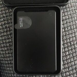 groove Black Groove Wallet Card Holder with Money Clip NIB
